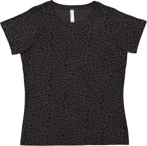 LAT Women 100% Cotton Jersey Crew Neck Short Sleeve Tee (3516)