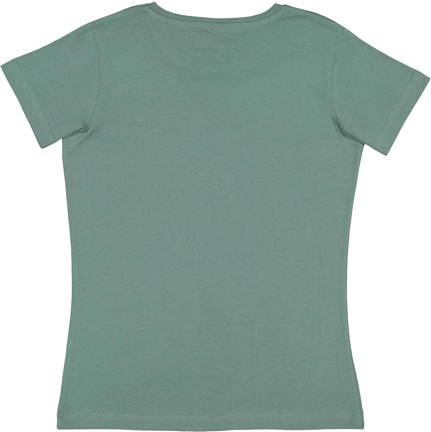 LAT Women 100% Cotton Jersey Crew Neck Short Sleeve Tee (3516)