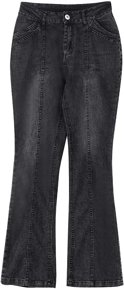 LCMTWX High Waisted Jeans for Women Bib Women's Fashion Bib Rompers Pants Women's Jeans Plus Size Clothes for Women Women's