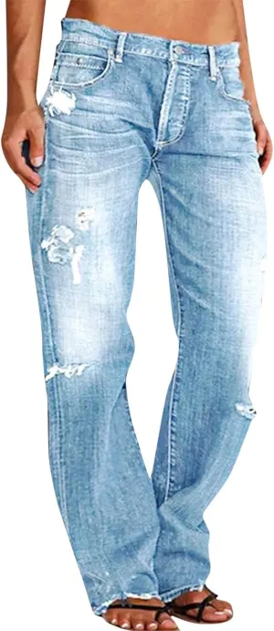 LCMTWX Women's Skinny Jean Poket Waisted Pants Trousers Up Womens Casual Women's Jeans Jeans for Women Clothes for Women