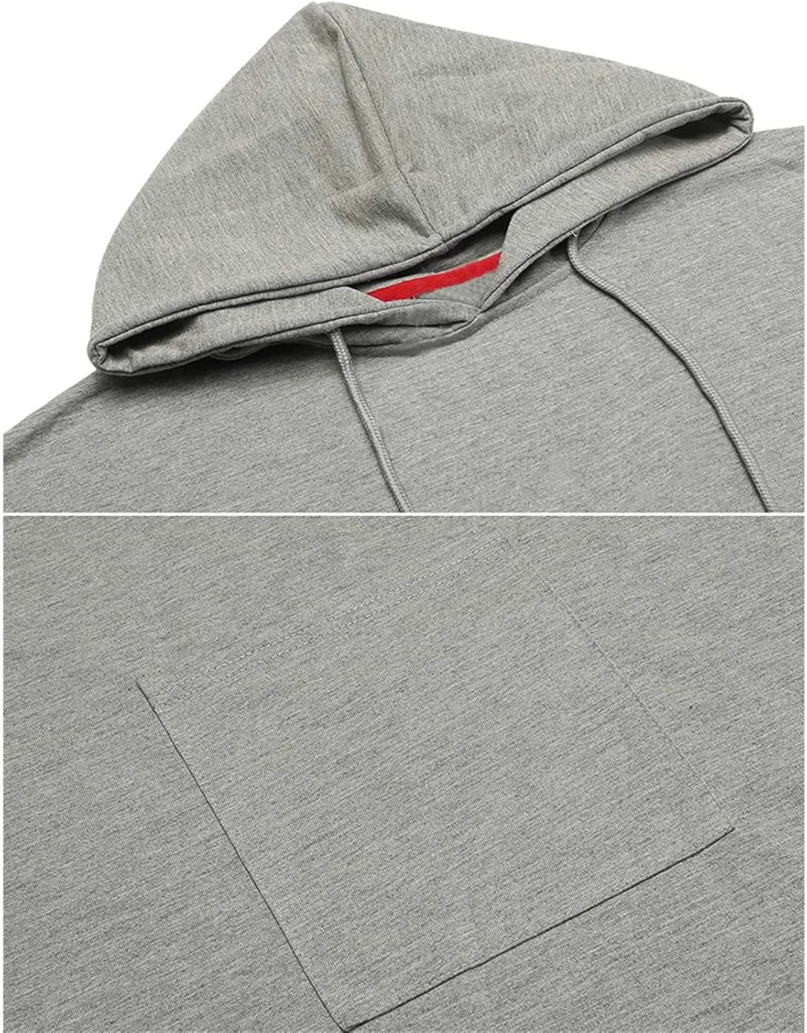 Maiyifu-GJ Men's Casual Hooded Poncho Cape Oversized Batwing Sleeves Hoodies Pullover Loose Fit Cloak Coat Top with Pocket