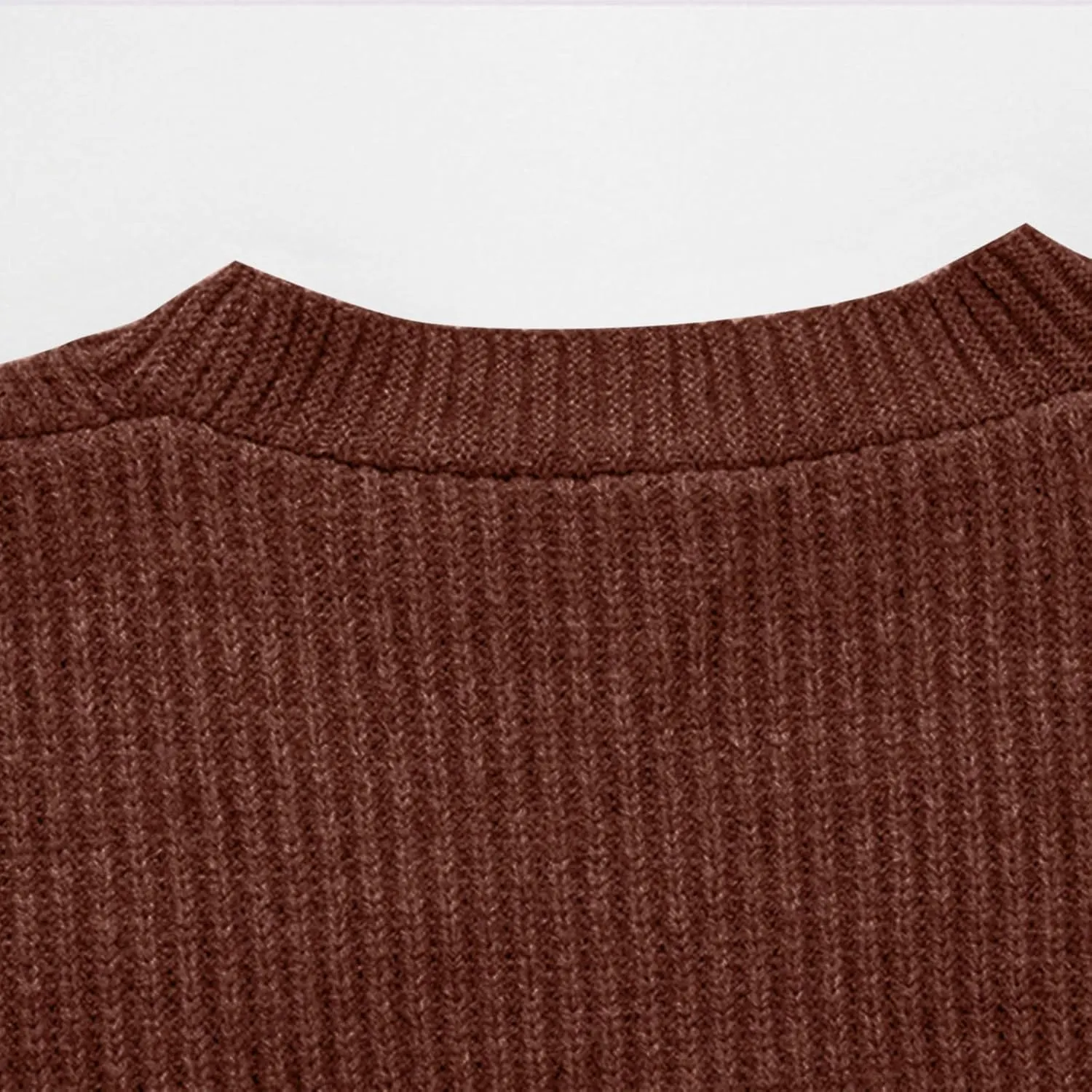 Men Classic Cardigans Casual Button Down V Neck Knitted Basic Sweater Coat Knit Button up Sweaters Outwear with Pocket
