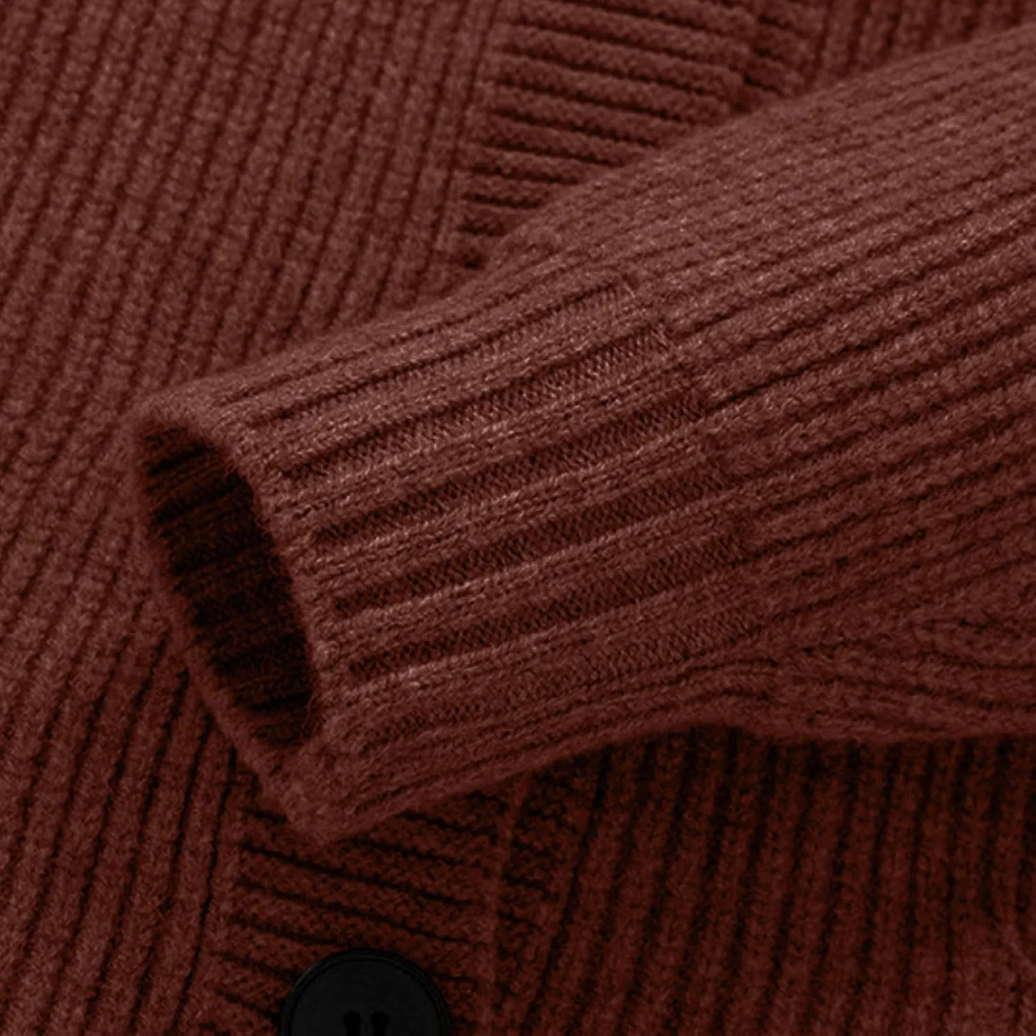 Men Classic Cardigans Casual Button Down V Neck Knitted Basic Sweater Coat Knit Button up Sweaters Outwear with Pocket