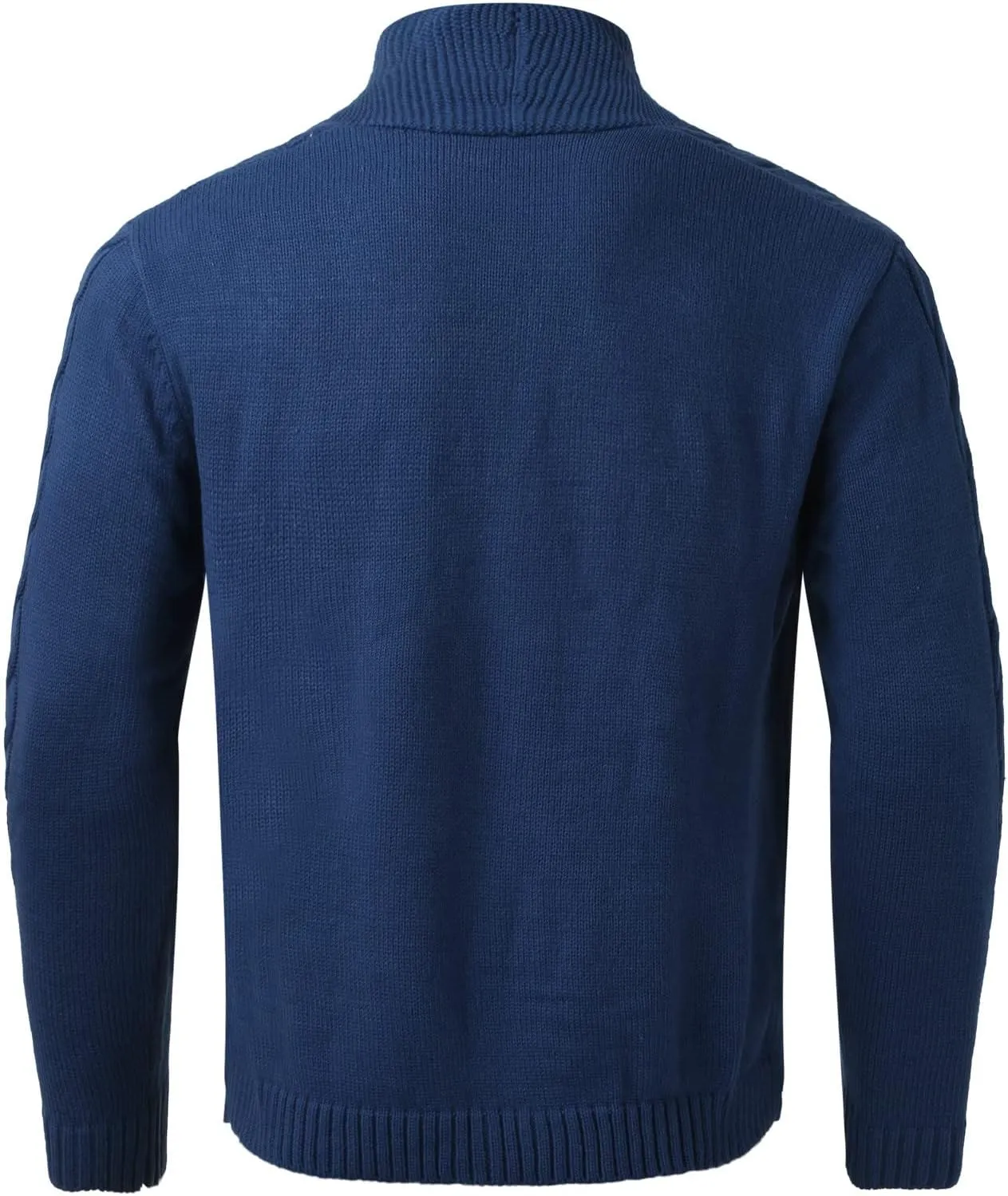 Men's Button Down Sweater Fashion Knit V Neck Cardigan Sweatshirt Slim Long Sleeve Warm Jacket Knitted Coats