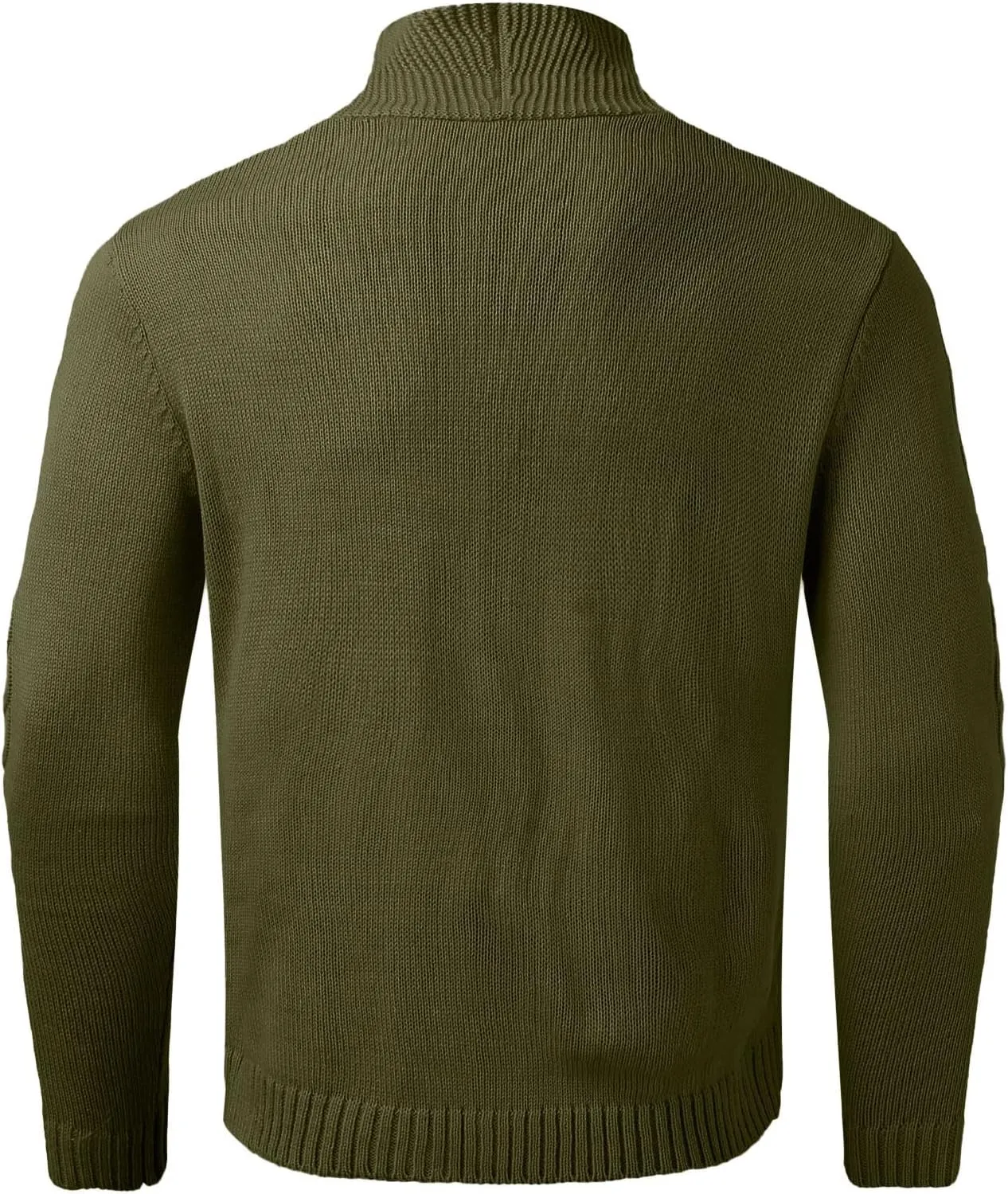 Men's Button Down Sweater Fashion Knit V Neck Cardigan Sweatshirt Slim Long Sleeve Warm Jacket Knitted Coats