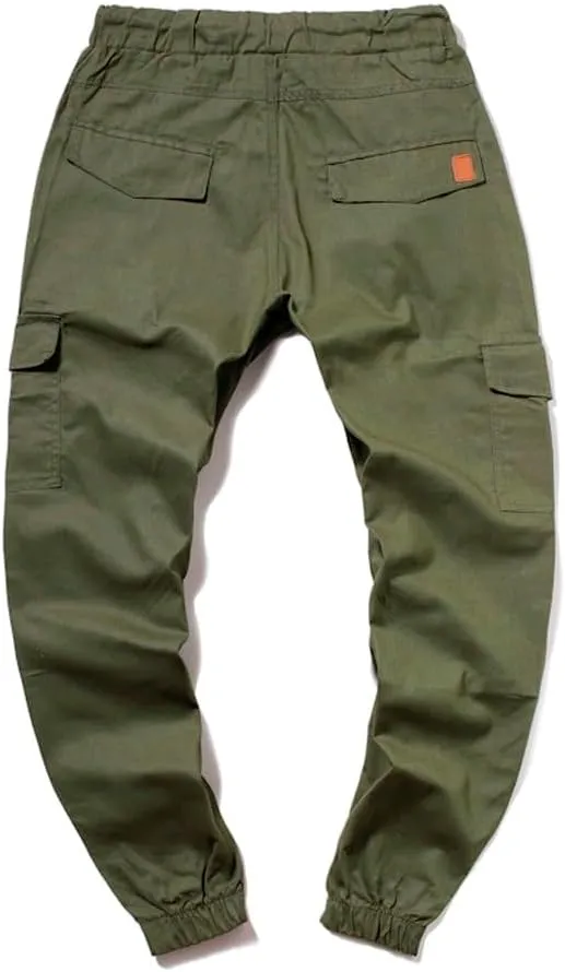 Men's Cargo Jogger Pants Stretch Sweatpants Casual Men's Leggings Men's Pants Hiking Sweatpants Casual Athletic