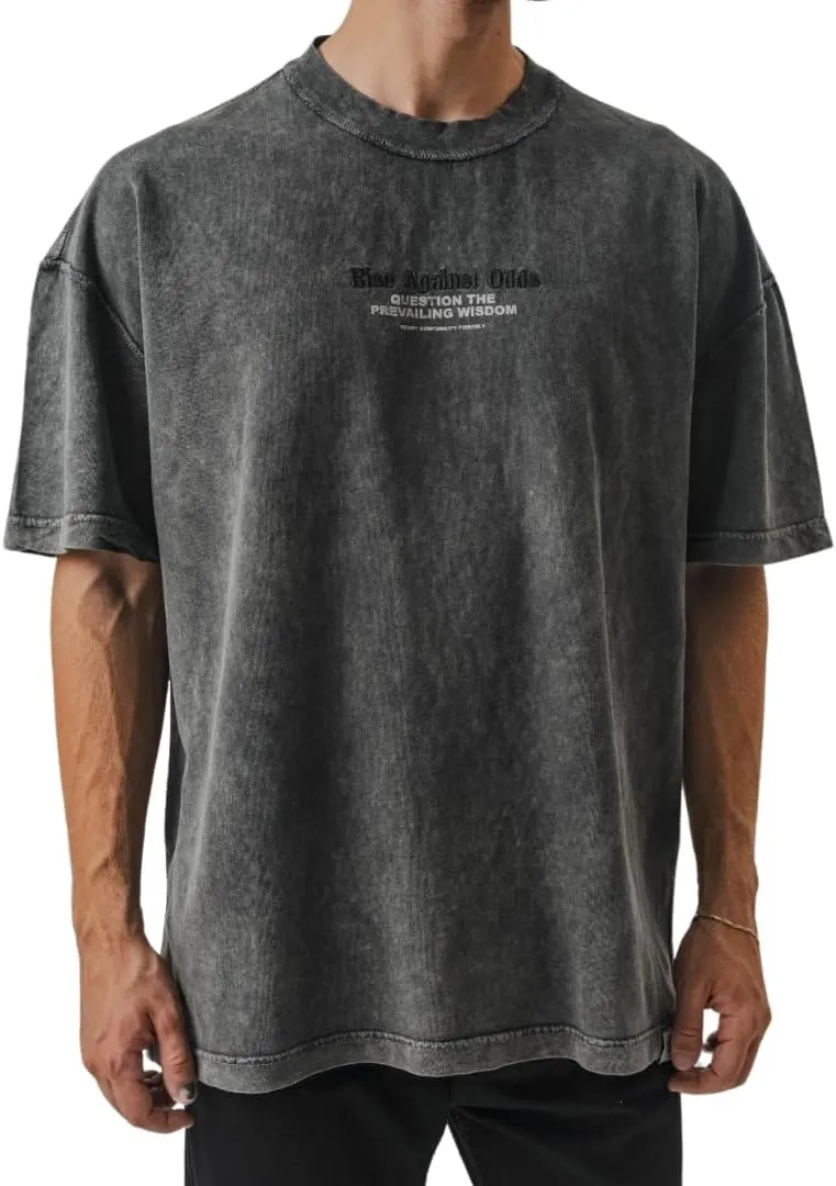 Men's Cotton T-Shirts Oversized Unisex Short Sleeves Casual Loose Wash Solid Basic Tee Tops
