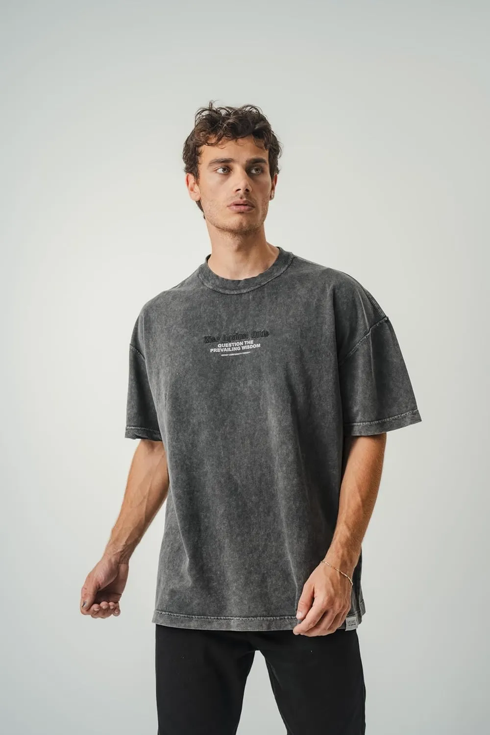 Men's Cotton T-Shirts Oversized Unisex Short Sleeves Casual Loose Wash Solid Basic Tee Tops