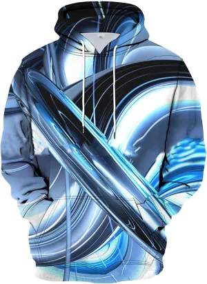 Men's Hoodies 3D Lightning Print Pullover Hooded Sweatshirt With Pockets XXL, 6XL