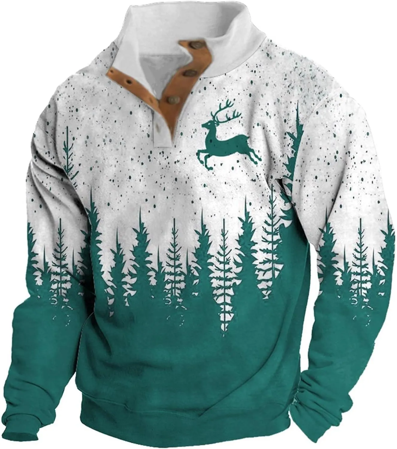 Mens Sweatshirt Stand Collar Corduroy Polo Zipper Long Sleeve Sweatshirt Stand Collar Pullover 2024 Sweaters Men's