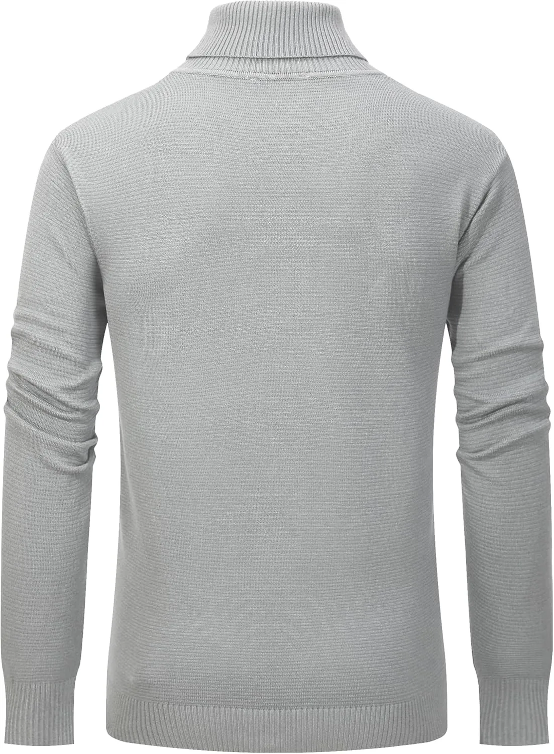 Men's Turtleneck Sweater, Slim Fit Pullover Sweaters for Men Roll Neck Sweater Long Sleeve Sweater