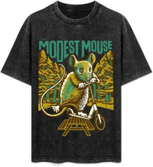 Men's Women's Oversized T-Shirts Loose Fit Vintage Washed Tees Short Sleeve Funny Shirts Tops