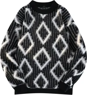 Mens Womens Oversized Turtleneck Sweater Chunky Knit Loose Fit Pullover Jumper Tops Unisex Chunky Warm Sweaters