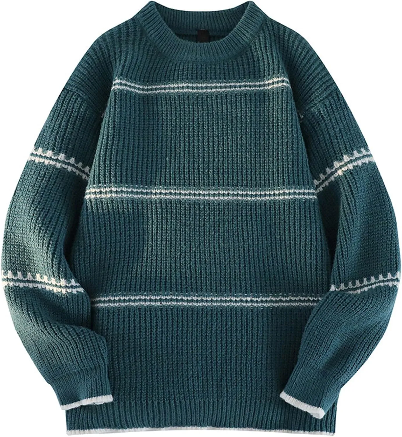 Mens Womens Oversized Turtleneck Sweater Chunky Knit Loose Fit Pullover Jumper Tops Unisex Chunky Warm Sweaters