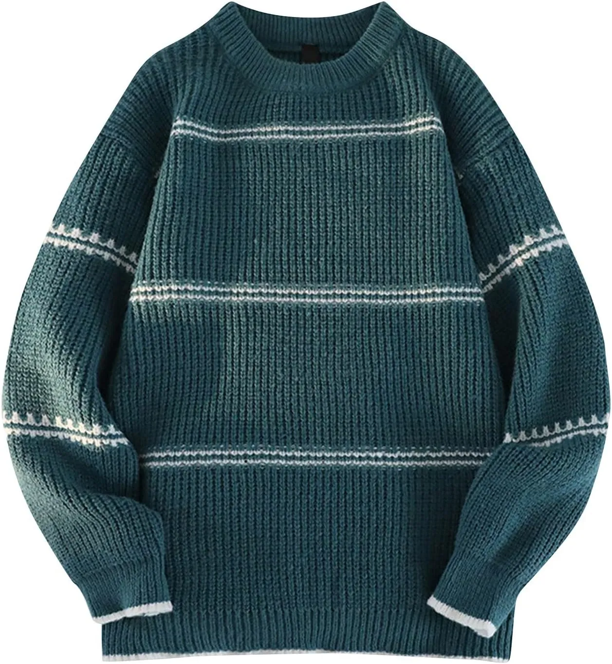 Mens Womens Oversized Turtleneck Sweater Chunky Knit Loose Fit Pullover Jumper Tops Unisex Chunky Warm Sweaters