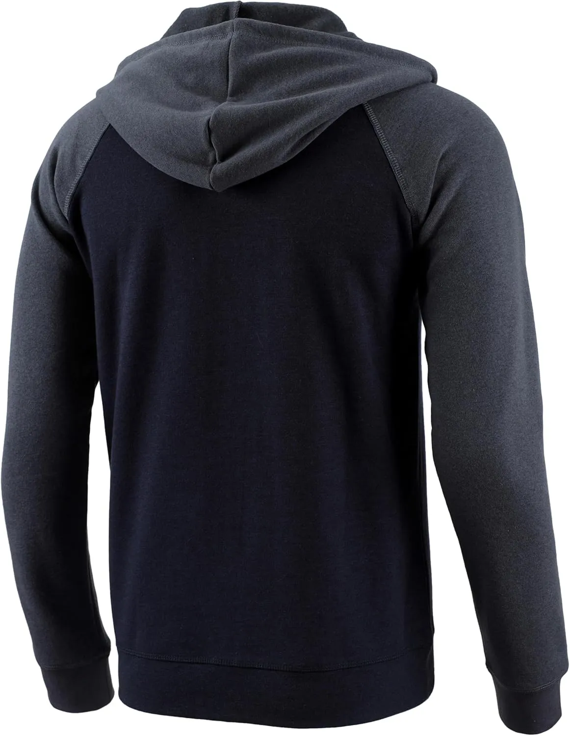 Mens Zip Up Hoodies Athletic Casual Fleece Hoodie Classic Fit Jacket Midweight Cotton Drawstring with Pocket