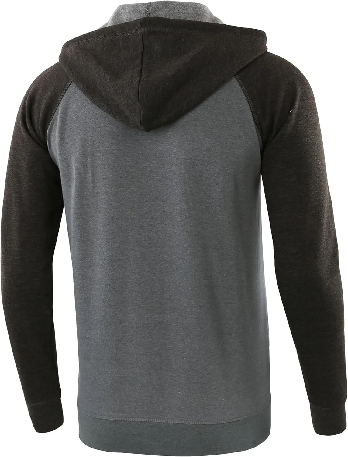 Mens Zip Up Hoodies Athletic Casual Fleece Hoodie Classic Fit Jacket Midweight Cotton Drawstring with Pocket
