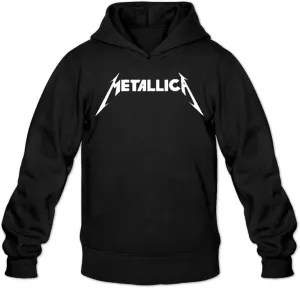 Metallica Distressed Adult Men's Hoodies-Black