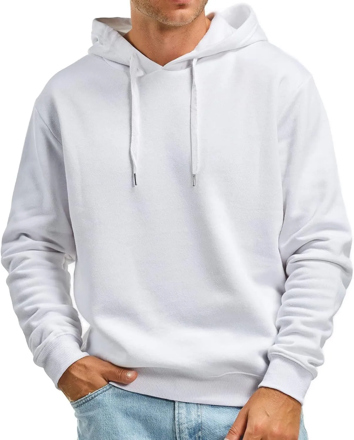 Mmoneyake Men's Short Sleeve Hoodies Lightweight Pullover Sweatshirts Gym Workout Athletic Shirt Solid Hoodies with Pockets