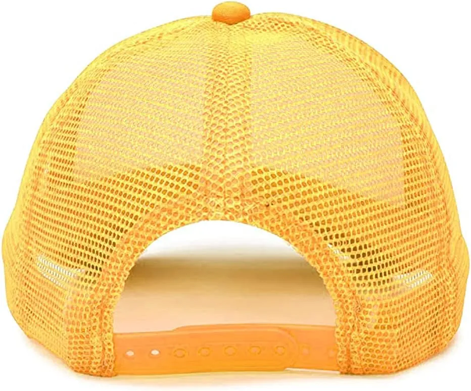 MR.R Sublimation Blanks Polyester Mesh Cap Mesh Hat Two Tone Trucker Summer Mesh Cap with Adjustable Snapback,2pcs per Pack