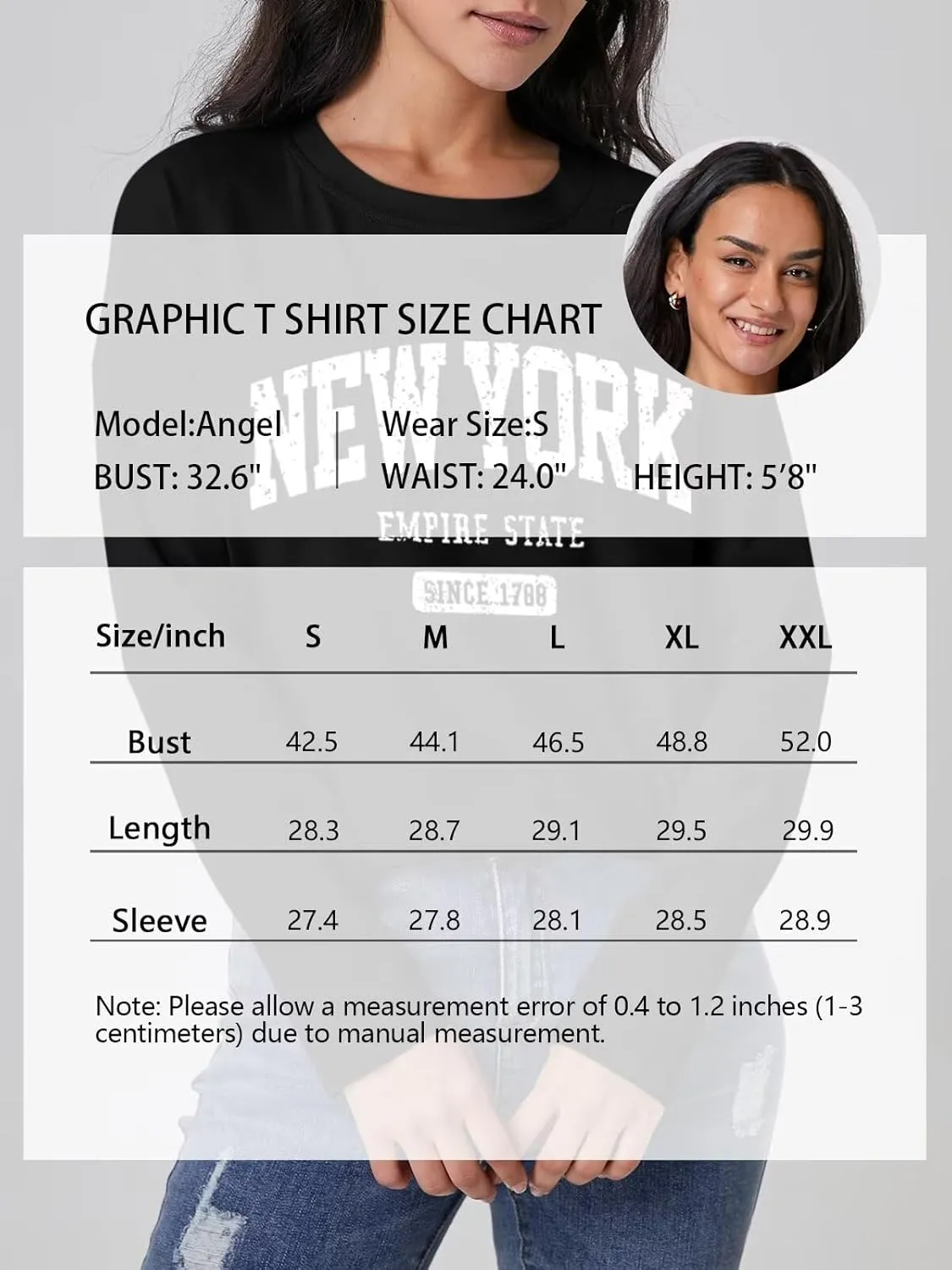 ORANDESIGNE Women Graphic Long Sleeve T Shirts Oversized Letter Print Tees Casual Crewneck Tunic Tops