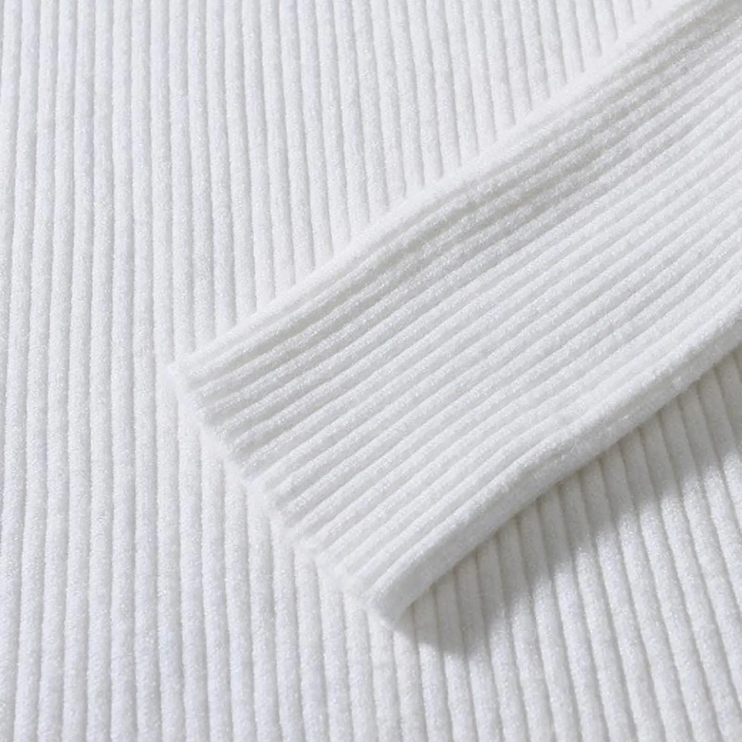 Oversized Turtleneck Ribbed Knitted Sweaters for Men Long Sleeve Solid Pullover Sweaters Casual Winter Warm Sweater