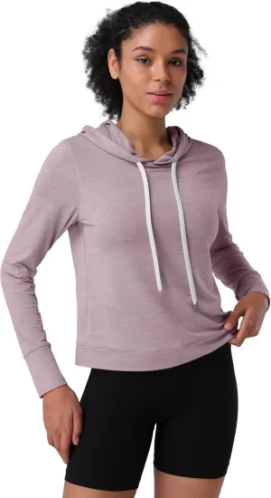 Pioneer Camp Women's Lightweight Hoodies Pullover Thin Soft Gym Hooded Sweatshirt Workout Athletic Running Yoga Casual Tops