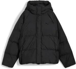 PUMA Womens Down Puffer Jacket Athletic Outerwear Casual - Black - Size S