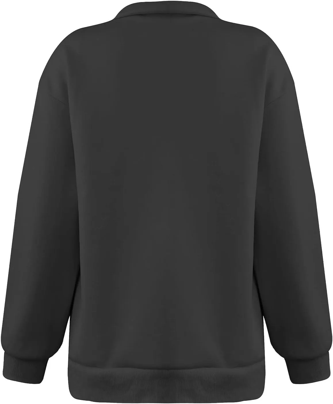 Quarter Zip Pullover Women Loose Fit Fleece Oversized Sweatshirt Comfy Half Zip Lightweight Sweatshirts Fall Clothes