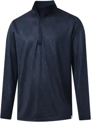 Rouen Quarter Zip Pullover Men Performance Dry Fit Mock Neck Brushed Casual Sports Golf Mens 1/4 Zip Pullover Sweatshirts