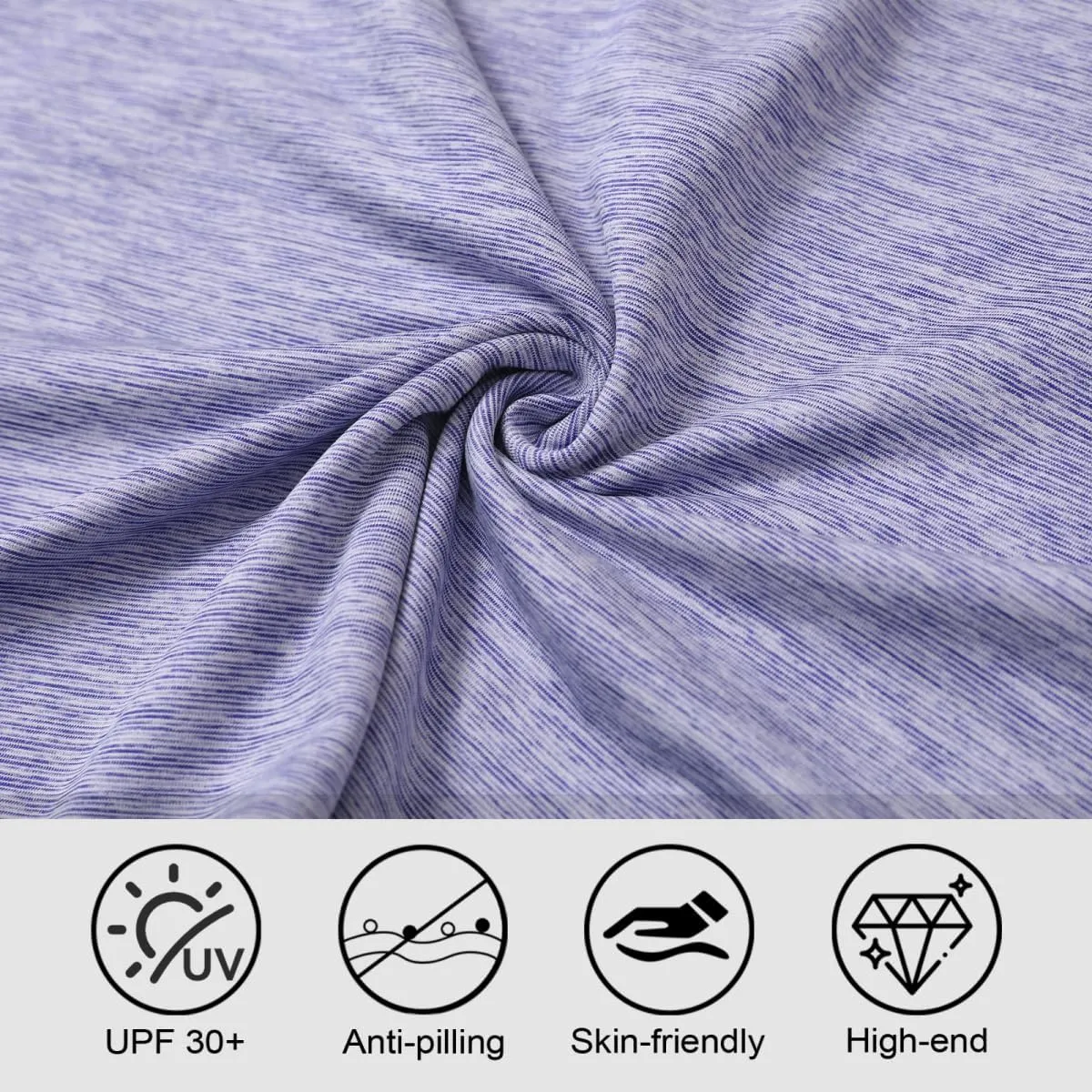 Rouen Quarter Zip Pullover Men Performance Dry Fit Mock Neck Brushed Casual Sports Golf Mens 1/4 Zip Pullover Sweatshirts