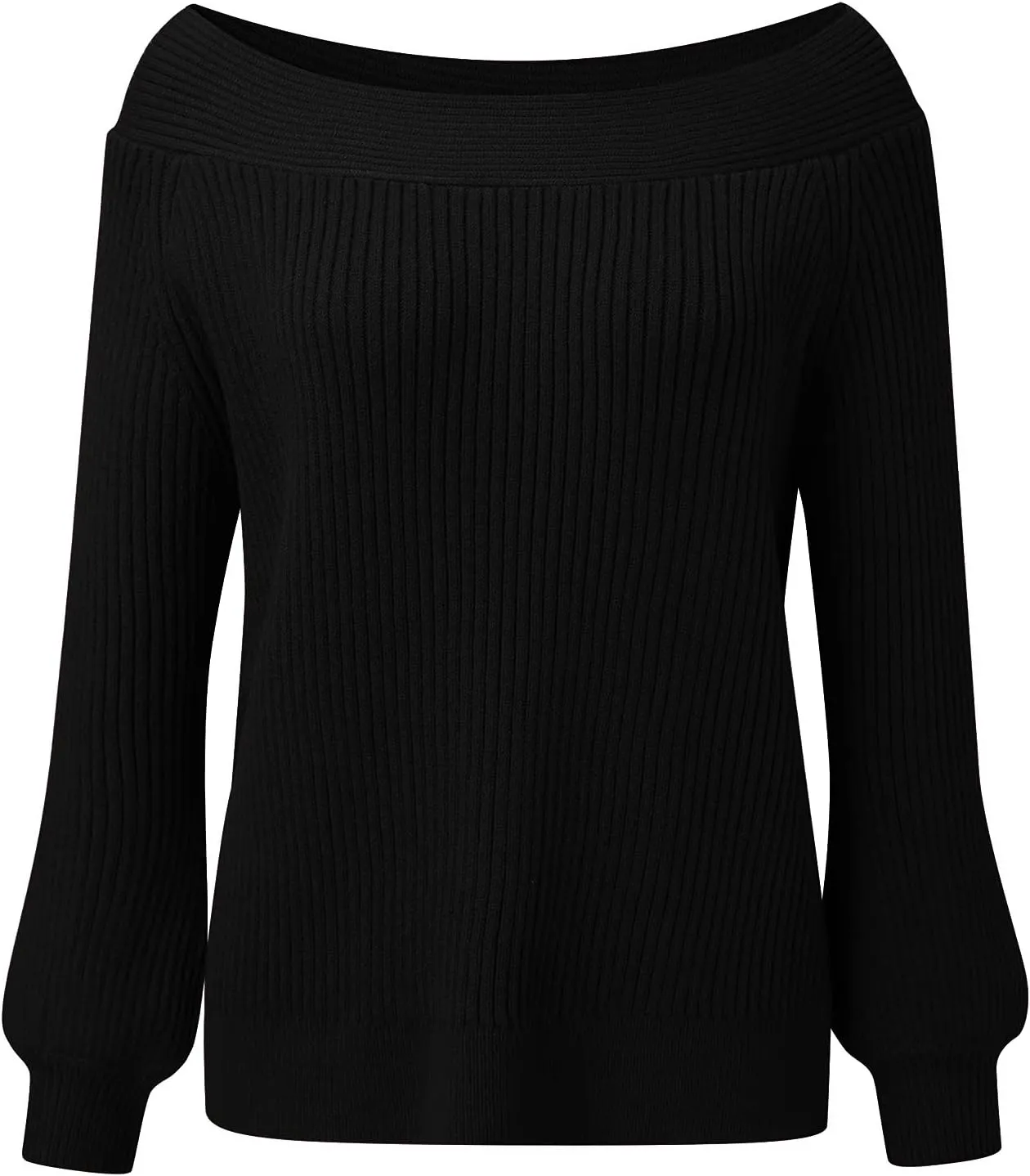 SHAOBGE Open Front Knit Cardigan Sweater Ladies Round Neck Sleeve Loose Coarse Knit Pullover plus Size Women Long Winter