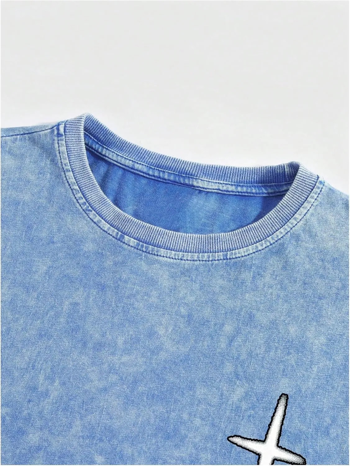 Verdusa Men's Letter Graphic Drop Shoulder T Shirts Casual Round Neck Tee Top