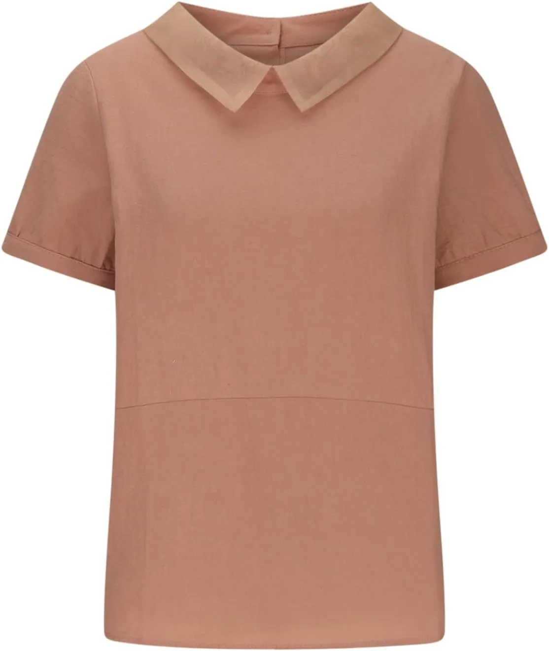 Women Cotton Linen Top Casual Solid Oversized T Shirt Loose Short Sleeve Round Collar Blouse 2025 Boxy Summer Tee