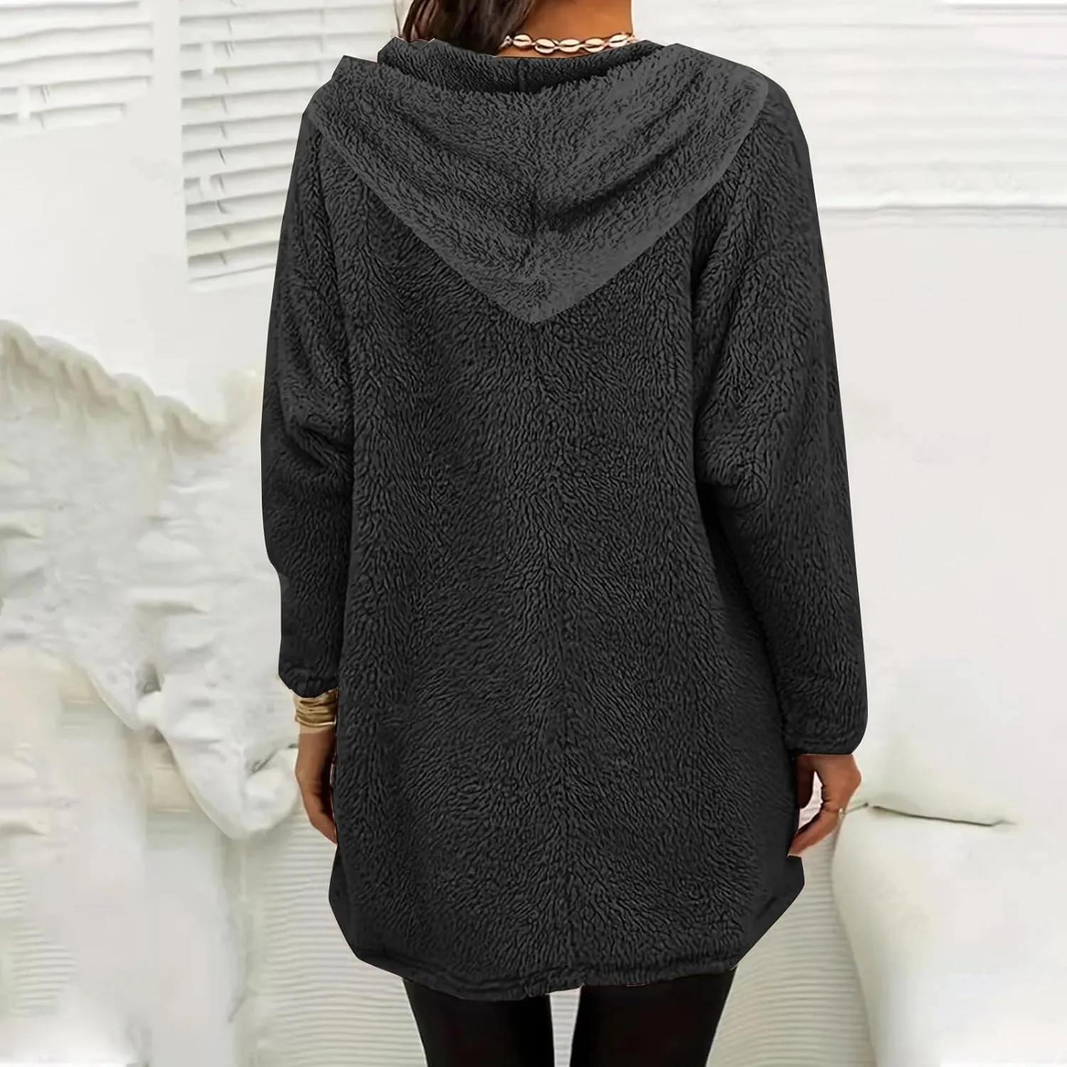 Women’s Heart Graphic Pullover Hoodie Casual Long Sleeve Sweatshirt Kangaroo Pocket Warm Hoodie Fall Winter Fashion