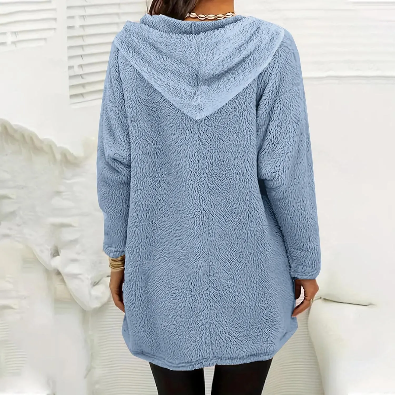 Women’s Heart Graphic Pullover Hoodie Casual Long Sleeve Sweatshirt Kangaroo Pocket Warm Hoodie Fall Winter Fashion