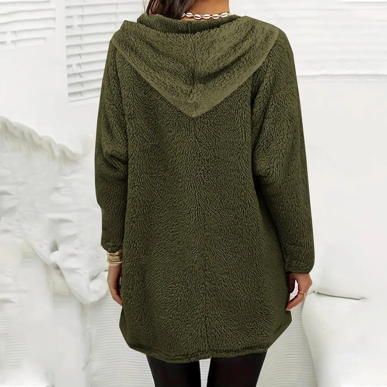 Womens Heart Graphic Pullover Hoodie Casual Long Sleeve Sweatshirt Kangaroo Pocket Warm Hoodie Fall Winter Fashion