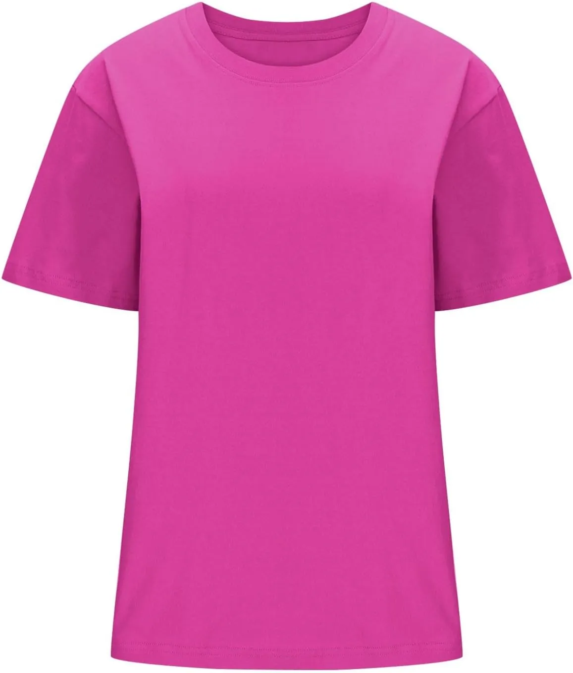 Womens Oversized T Shirts Summer Short Sleeve Crewneck Loose Fit Tops Casual Blouse 2025 Trendy Boxy Tee