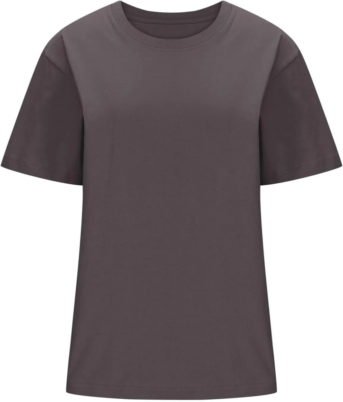 Womens Oversized T Shirts Summer Short Sleeve Crewneck Loose Fit Tops Casual Blouse 2025 Trendy Boxy Tee