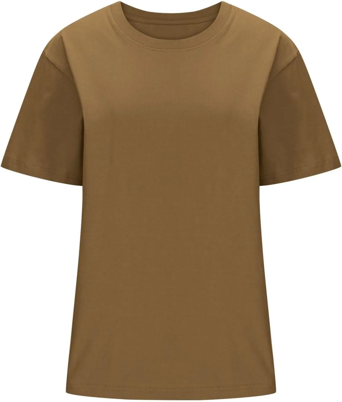 Womens Oversized T Shirts Summer Short Sleeve Crewneck Loose Fit Tops Casual Blouse 2025 Trendy Boxy Tee