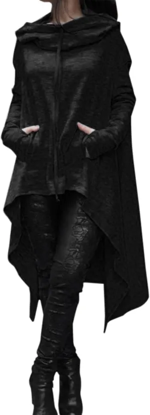 Women’s Slub Knit Full-Zip Hoodie Women Loose Hoodie Long Hooded Tops Ladies Sweatshirt Sweaters Casual Fashion