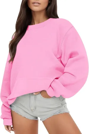 Women’s Slub Knit Full-Zip Hoodie Women Loose Hoodie Long Hooded Tops Ladies Sweatshirt Sweaters Casual Fashion