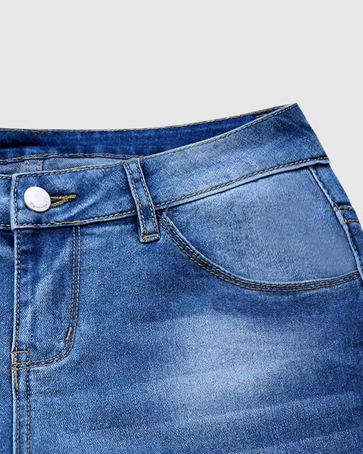 Womens Straight Leg Jeans Low Rise Stretchy Skinny Wide Leg Denim Pants Trendy Bootcut Jeans for Women 2025