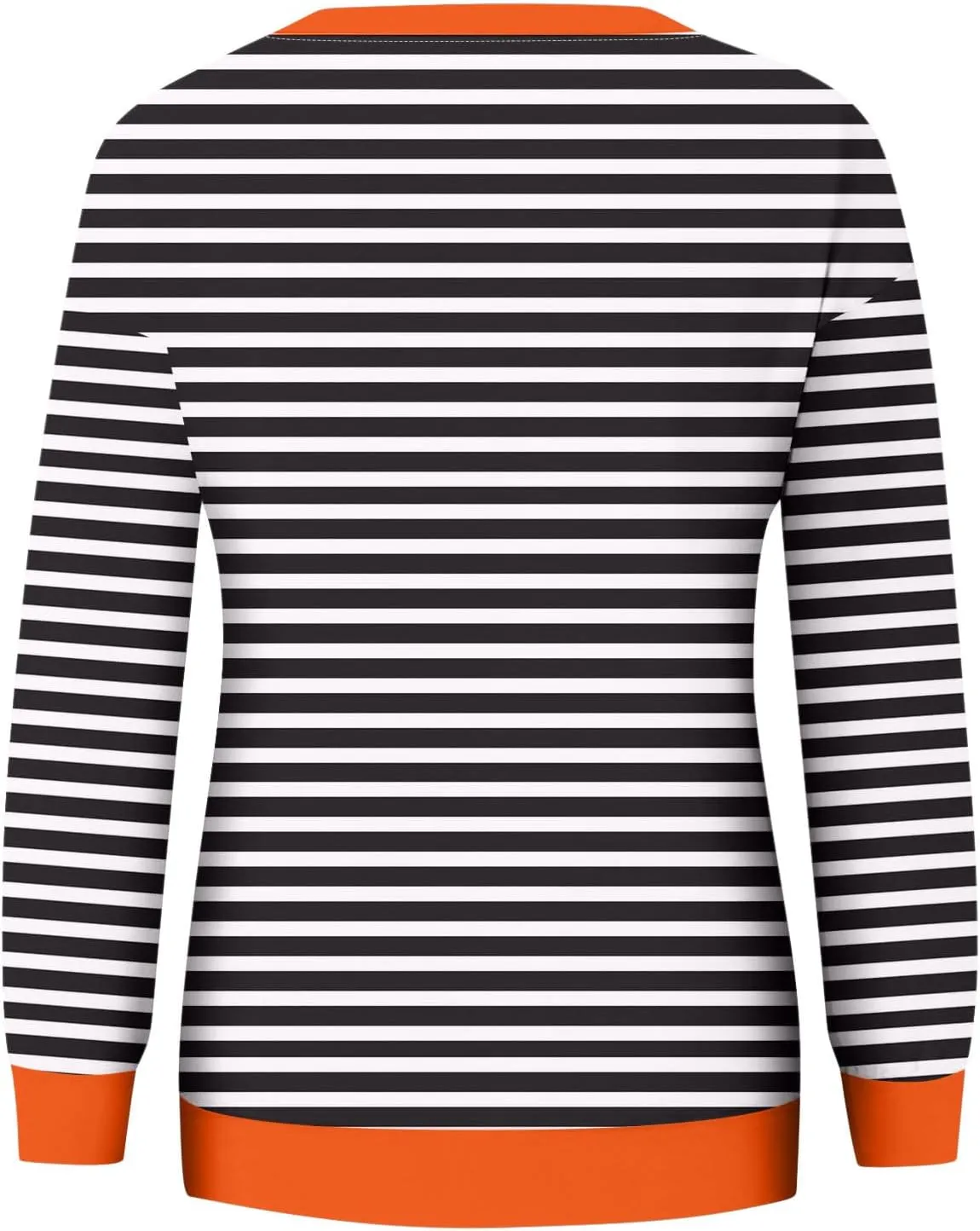 Womens Striped Sweatshirts Oversized Long Sleeve Tunic Pullover Crewneck Comfy Fall Tops Winter Trendy Clothes 2024