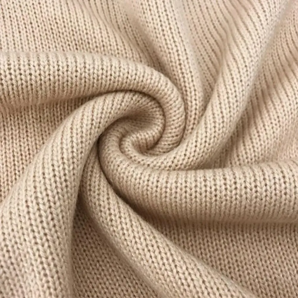 Womens Turtleneck Sweater Cable Knit Ribbed Chunky Long Sleeve Pullover Ribbed Sweaters Oversized Cute Sweaters
