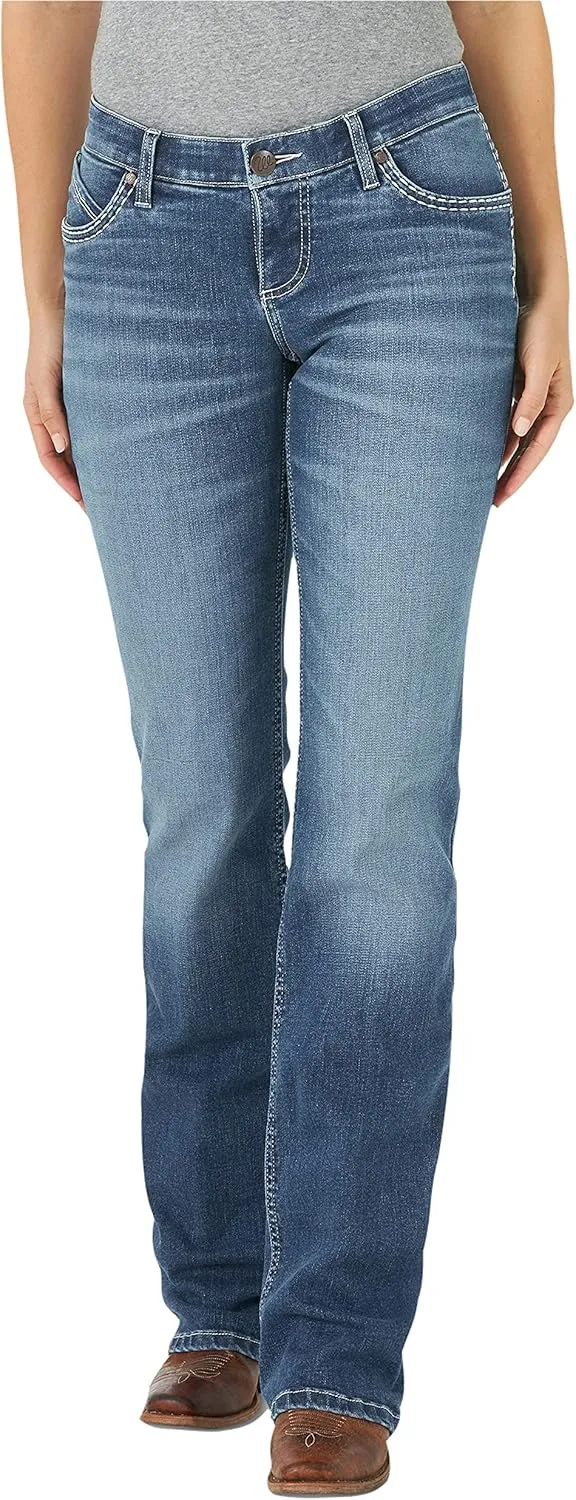 Wrangler Women's Cowgirl Cut Low Rise Ultimate Riding Jean