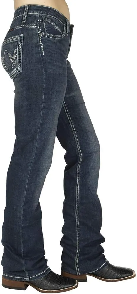 Wrangler Women's Cowgirl Cut Low Rise Ultimate Riding Jean