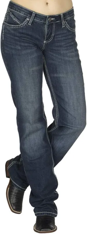 Wrangler Women's Cowgirl Cut Low Rise Ultimate Riding Jean