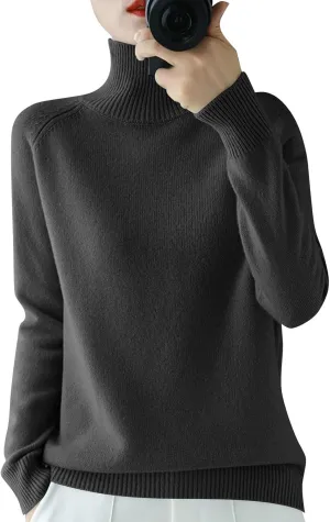 Ymosrh Women's Casual Sweaters Fall Winter Sweaters Oversized Long Batwing Sleeve Casual Pullover Sweater Tops, M-2XL