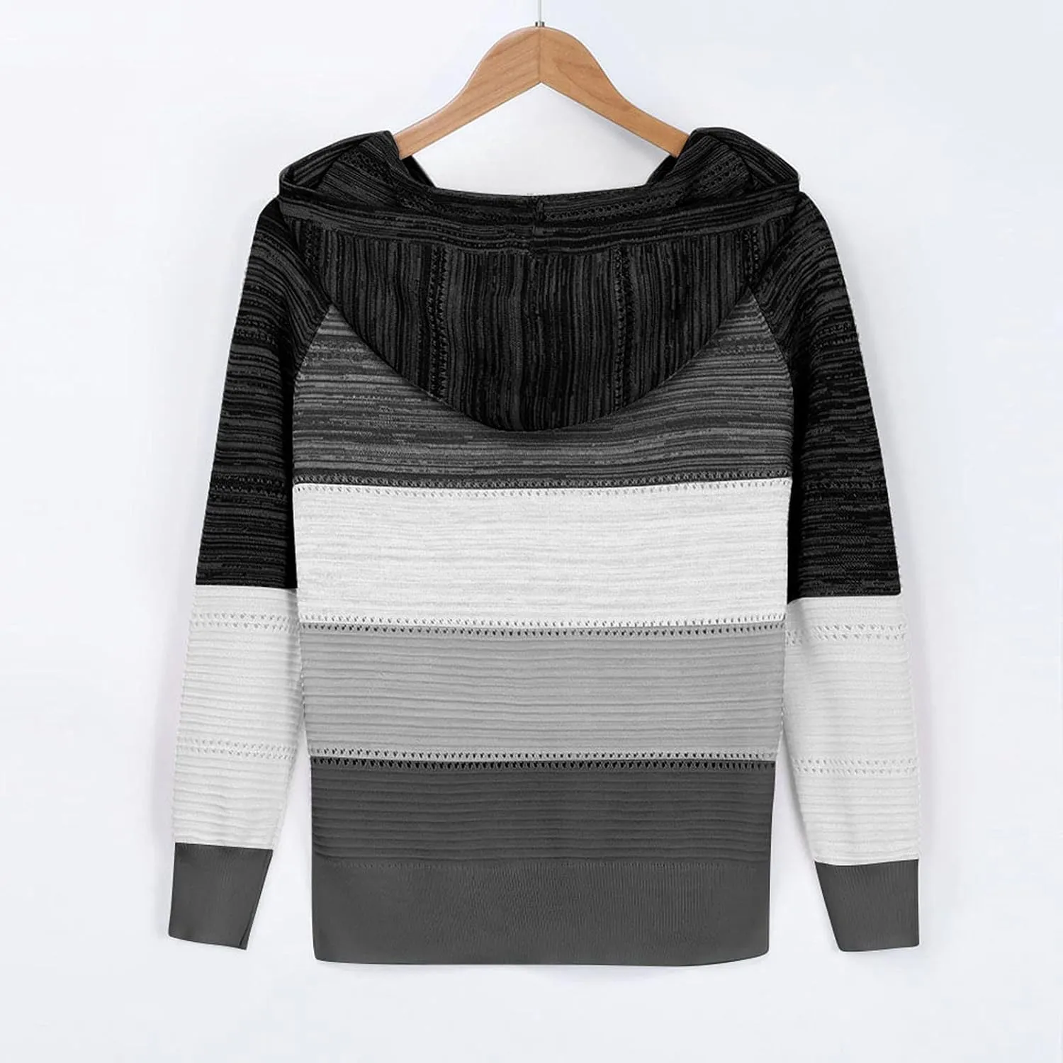 Ymosrh Women's Sweaters Fall 2023 Crewneck Long Sleeve Oversized Fuzzy Knit Chunky Warm Pullover Sweater Top, S-5XL